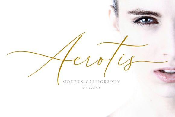 Aerotis: A Handwritten Font for Branding