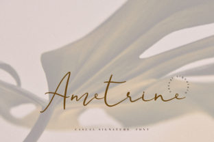 Ametrine: A Handcrafted Typeface for Casual Brands