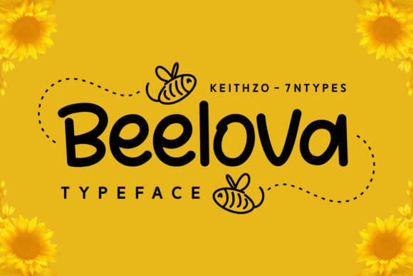 Beelova: A Playful Handwritten Font for Makers