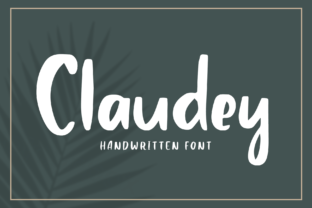 Claudey: A Handwritten Font for Authentic Branding