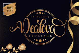 Dealova: A Modern Script Font for Branding