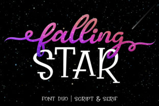 Falling Star Duo: A Versatile Script Font for Modern Campaigns