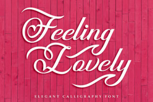 Feeling Lovely: A Modern Script Font for Editors