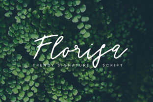 Florisa Font: Elevating Web Design with Hand-Lettered Script