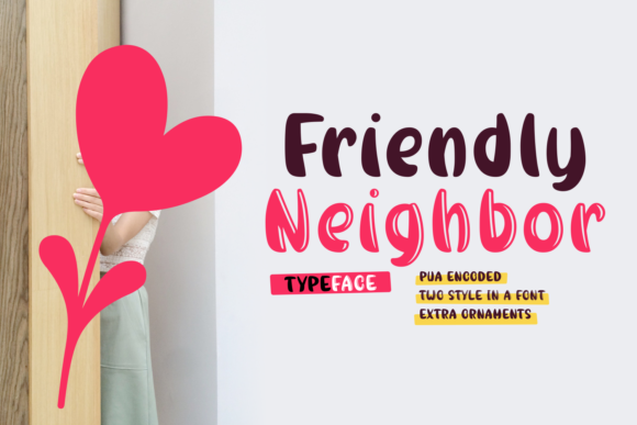 Friendly Neighbor Typeface Review for Brand Design