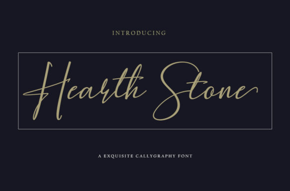 Hearth Stone Font: Elevate Your Brand Identity