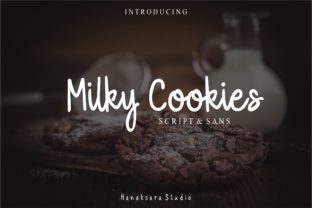 Milky Cookies: A Sweet Script Font for Branding