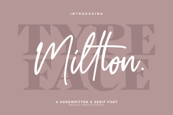 Millton Duo: A Versatile Typeface for Campaigns
