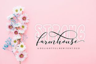 Strong Farmhouse Duo: A Versatile Font for Campaigns