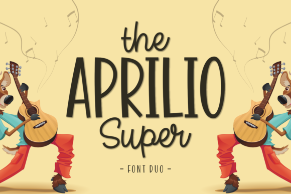 The Aprilio Super: A Playful Font for Bold Campaigns