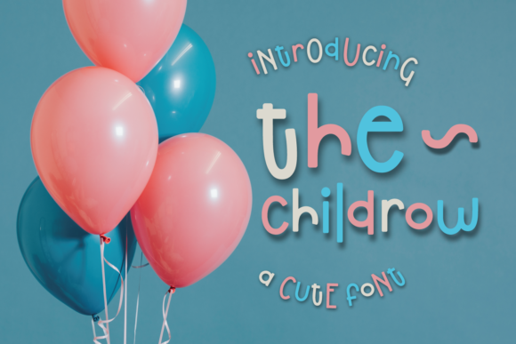 The Childrow Font: A Playful Typeface for Kid-Friendly Campaigns