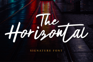 The Horizontal Font for Modern Web Design