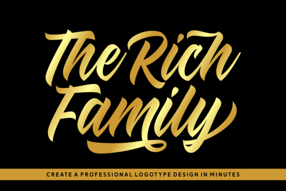 The Rich Family Font for Bold Campaign Design