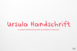 Ursula Handschrift: A Friendly Script Font for Campaigns