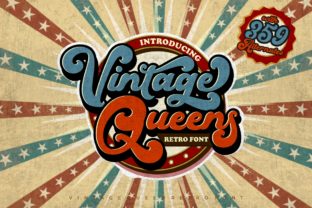 Vintage Queens Typeface for Bold Branding