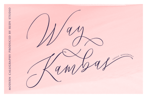 Way Kambas Font: Elevate Your Campaign Visuals