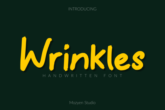 Wrinkles Typeface: A Versatile Script Font Review