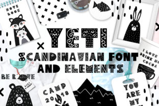 Yeti Typeface: A Playful Script for Editorial Design